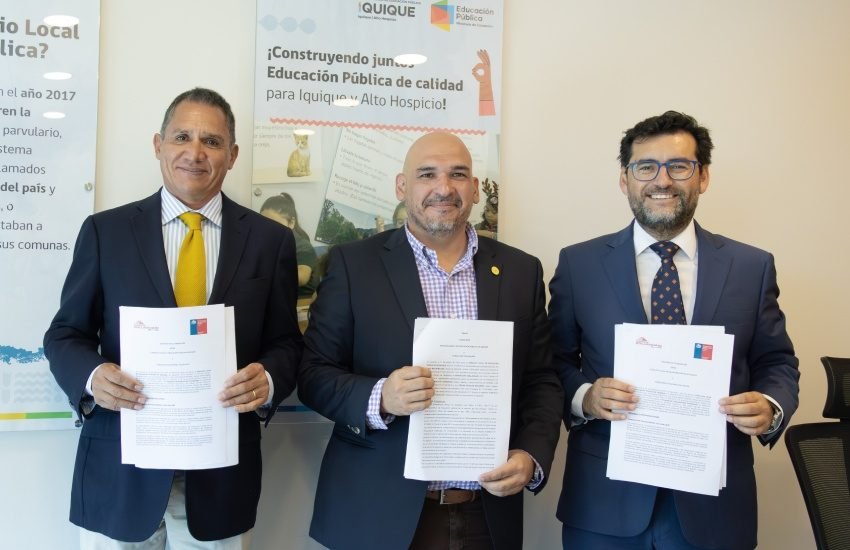 Fundación Collahuasi y SLEP Iquique formalizan acuerdo